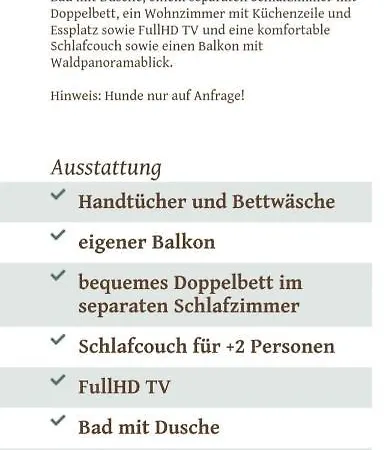 Apartament Dambachhaus Thale