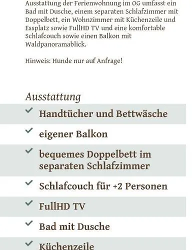 Appartamento Dambachhaus Thale